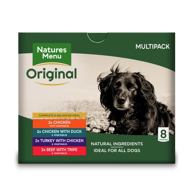 Natures Menu Pouches Food for Adult Dogs Multipack Mixed Variety