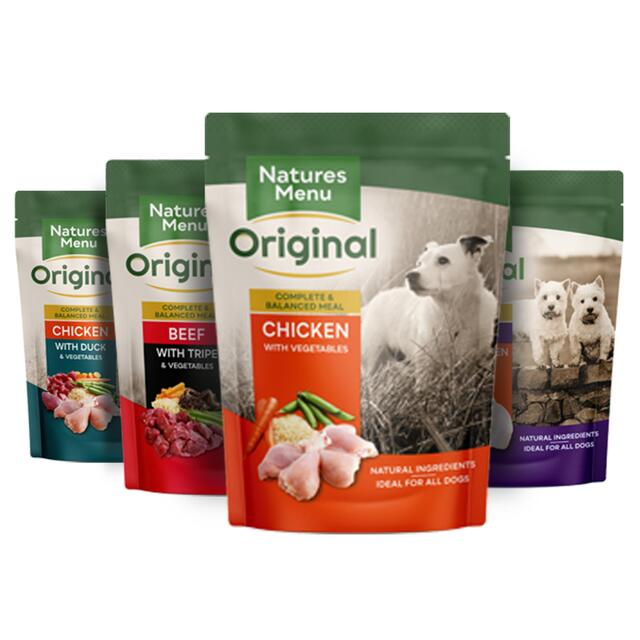 Natures Menu Pouches Food for Adult Dogs Multipack Mixed Variety thumbnail 2