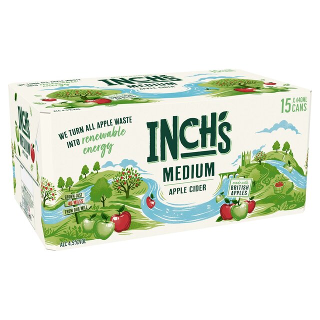 Inch's Medium Apple Cider Can