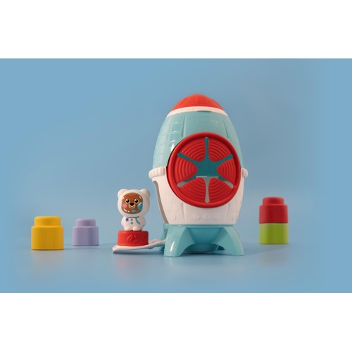 Clementoni Soft Clemmy Sensory Space Rocket thumbnail 2