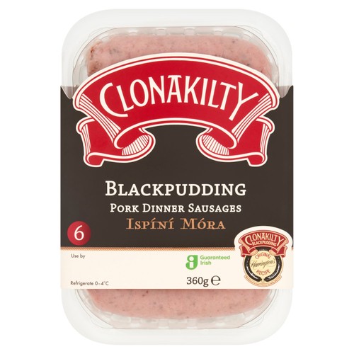 Clonakilty Black Pudding Sausages