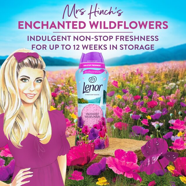 Lenor In-Wash Scent Booster Mrs Hinch's Spring Edition Enhanced Wildflowers thumbnail 2