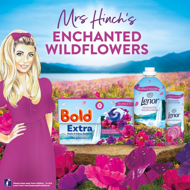 Lenor In-Wash Scent Booster Mrs Hinch's Spring Edition Enhanced Wildflowers thumbnail 3