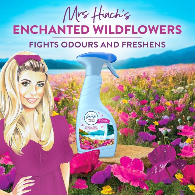 Febreze Fabric Freshener Spray Mrs Hinch's Enchanted Wildflowers thumbnail 7