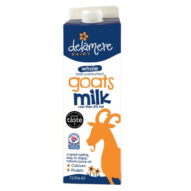 Delamere Dairy Fresh Whole Goats Milk Fresh
