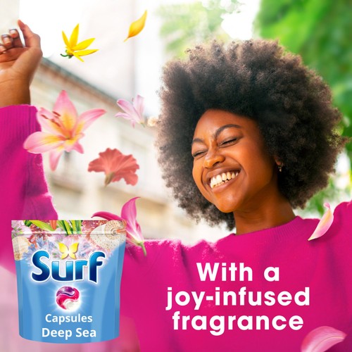 Surf Deep Sea 3 in 1 Laundry Washing Detergent Capsules, 51 Washes thumbnail 4