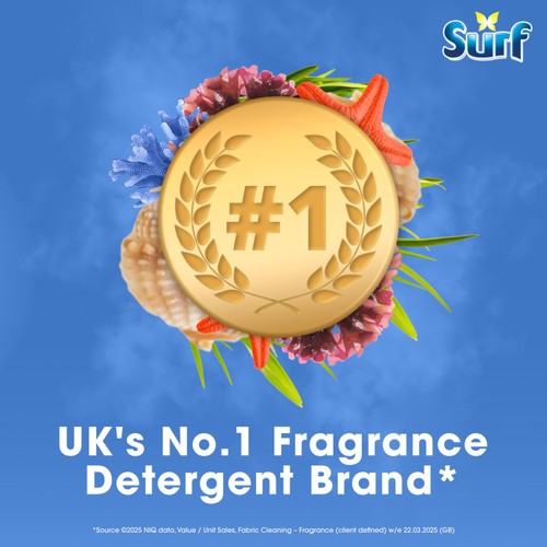 Surf Deep Sea 3 in 1 Laundry Washing Detergent Capsules, 51 Washes thumbnail 5