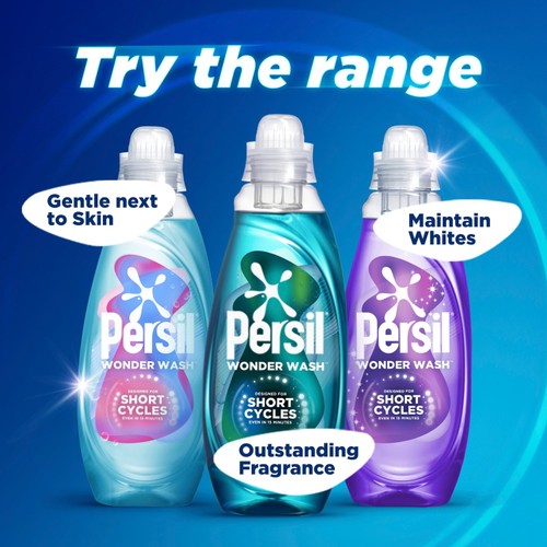 Persil Wonder Wash Liquid Detergent Sensitive Non Bio 55 Washes thumbnail 5