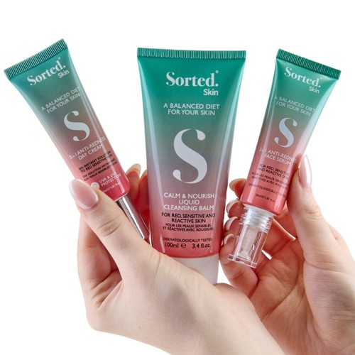 Sorted Skin 3 in 1 Anti-Redness Face Serum- Prebiotic Microbiome Based thumbnail 3