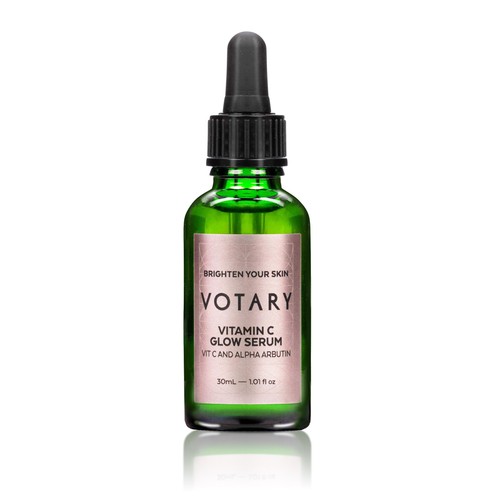 VOTARY Vitamin C Glow Serum, Vit C and Alpha Arbutin