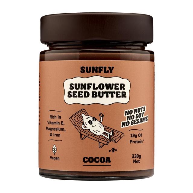 SUNFLY Sunflower Seed Butter, Cocoa Spread