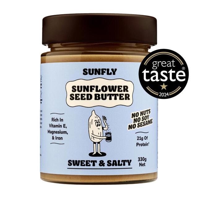 SUNFLY Sunflower Seed Butter, Sweet and Salty Spread