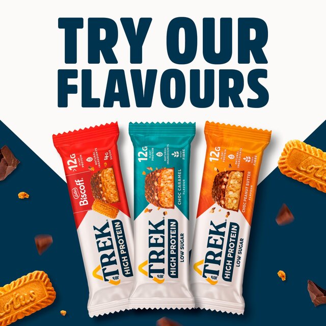 TREK High Protein Biscoff Protein Bars Multipack thumbnail 4