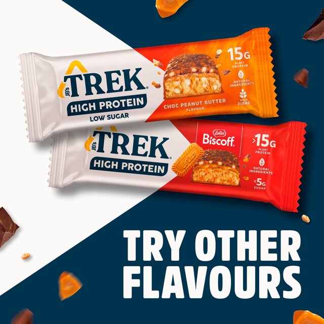 TREK High Protein Low Sugar Choc Caramel Protein Bar thumbnail 5