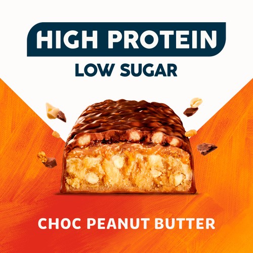 TREK High Protein Low Sugar Choc Peanut Protein Bar thumbnail 3