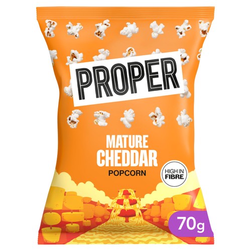 PROPERCORN Mature Cheddar Popcorn  thumbnail 2