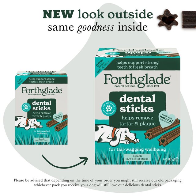 Forthglade Natural Plant Based Dental Sticks thumbnail 2