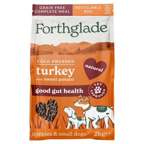 Forthglade Cold Pressed Small Dog Grain Free Turkey