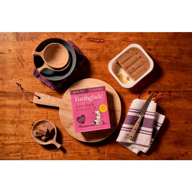 Forthglade Just Duck Grain Free Wet Dog Food thumbnail 2