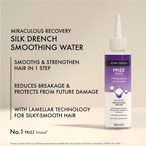 John Frieda Miraculous Recovery Smoothing Water thumbnail 2