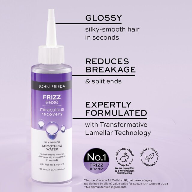 John Frieda Miraculous Recovery Smoothing Water thumbnail 5