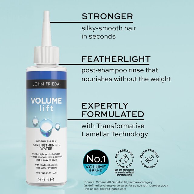 John Frieda Volume Lift Strengthening Water thumbnail 8