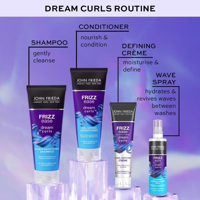 John Frieda Frizz Ease Dream Curls Wave Revitalising Spray thumbnail 6