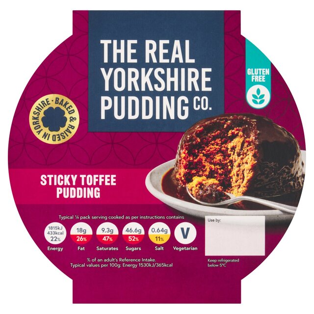 The Real Yorkshire Pudding Co. Sticky Toffee