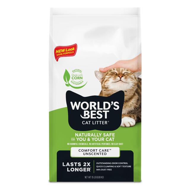 World's Best Cat Litter Comfort Care Unscented