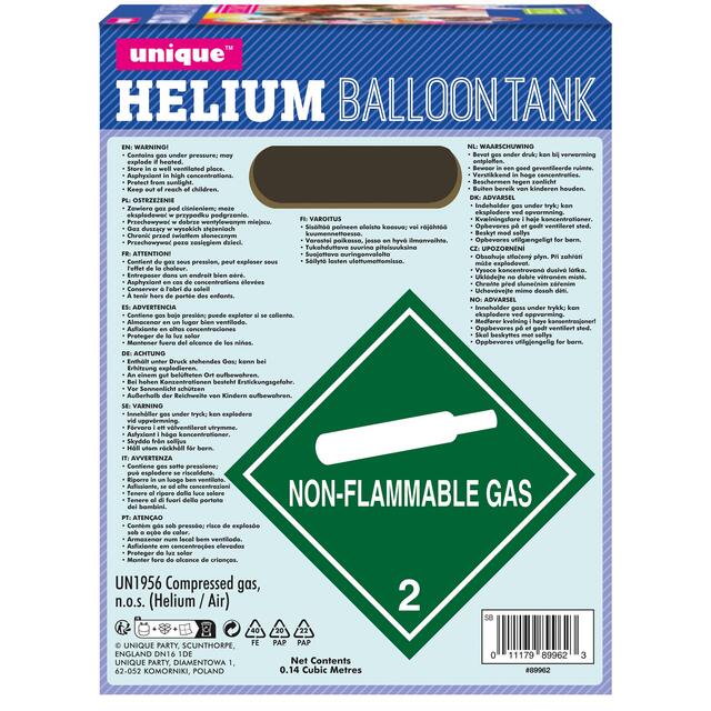 Helium Tank - For 20 Balloons (9 inch) thumbnail 3