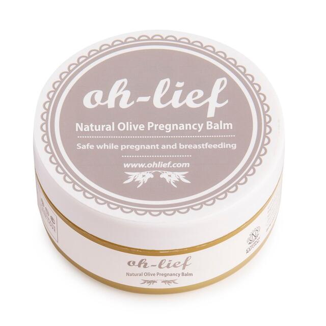 Oh Lief Natural Olive Pregnancy & Maternity Nipple & Stretch Mark Balm