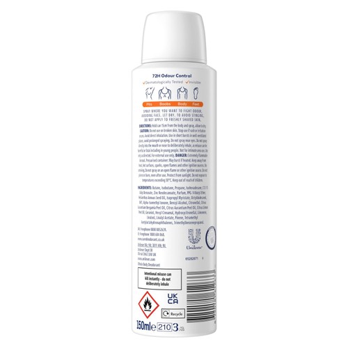 Sure Women Whole Body Fresh Citrus Deodorant thumbnail 7