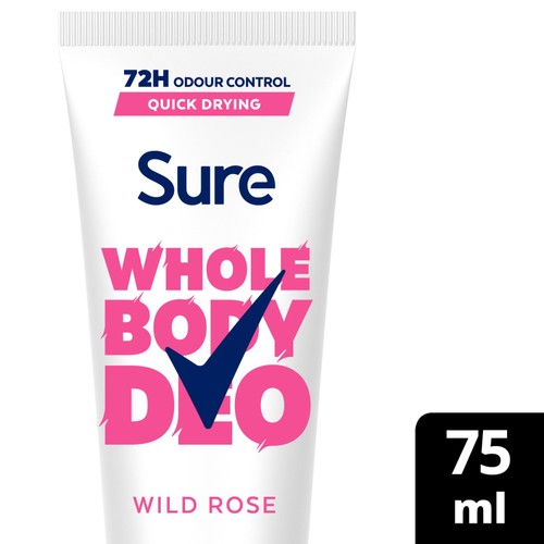 Sure Women Whole Body Wild Rose Cream Deodorant