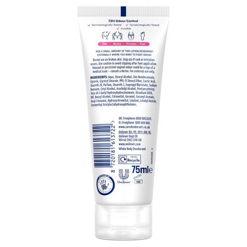 Sure Women Whole Body Wild Rose Cream Deodorant thumbnail 7