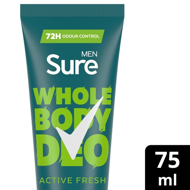 Sure Men Whole Body Active Fresh Cream Deodorant