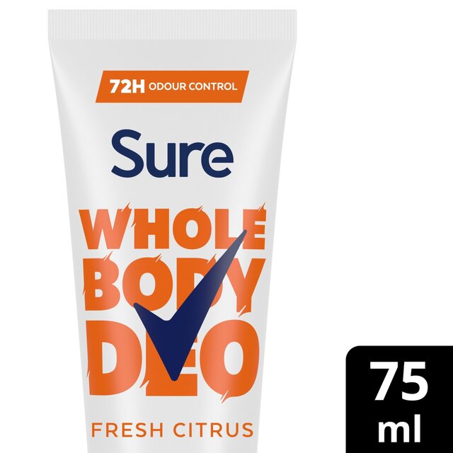 Sure Women Whole Body Fresh Citrus Cream Deodorant