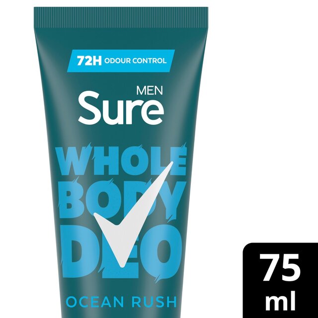 Sure Men Whole Body Ocean Rush Cream Deodorant