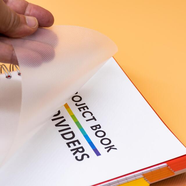 Pukka Pad White Project Book with 10 Dividers B5 White thumbnail 4