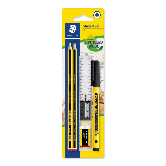 Staedtler Noris Pencil & Handwriting Pen Student Set