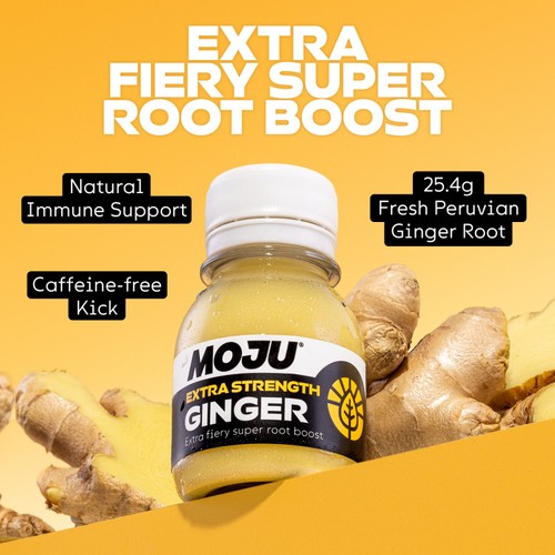 MOJU Extra Strength Ginger Shot 60ml thumbnail 3
