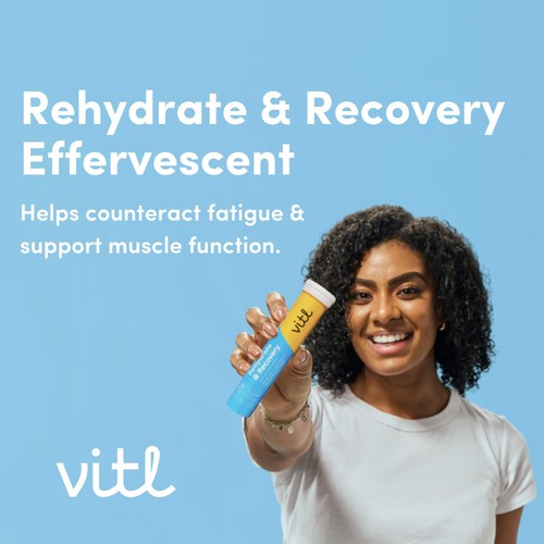 Vitl Rehydrate & Recovery Effervescent Tablets thumbnail 2