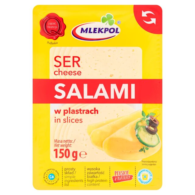 Mlekpol Salami Cheese Slices