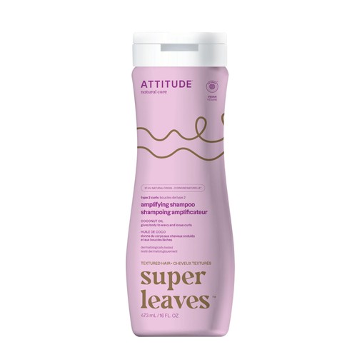ATTITUDE Super Leaves Shampoo Amplifying - Coconut Oil