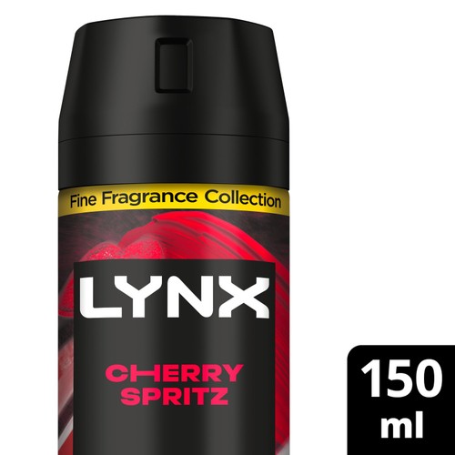 Lynx Fine Fragrance Collection Premium Deodorant Bodyspray Cherry Spritz