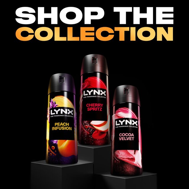 Lynx Fine Fragrance Collection Premium Deodorant Bodyspray Cherry Spritz thumbnail 5