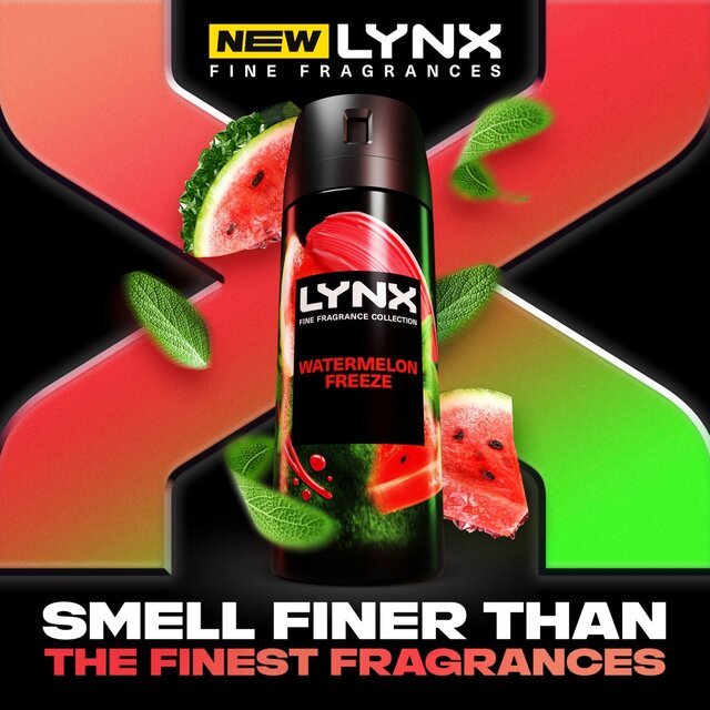 Lynx Fine Fragrance Collection Premium Deodorant Bodyspray Watermelon thumbnail 2