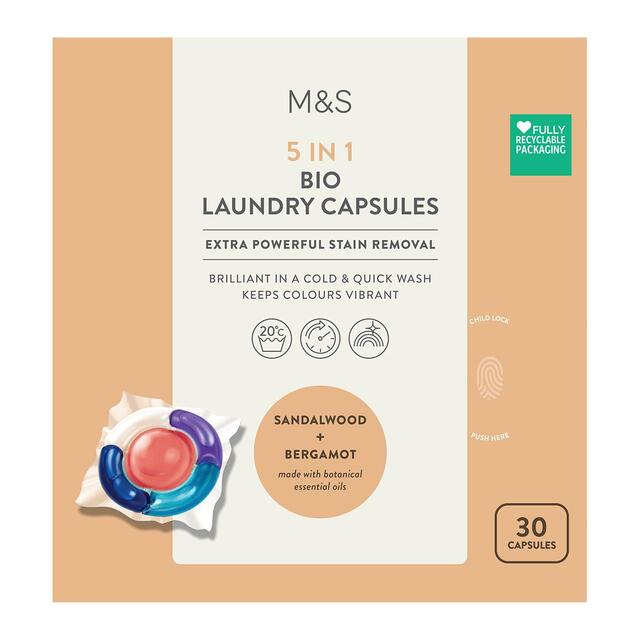 M&S 5 in 1 Bio Laundry Capsules thumbnail 2