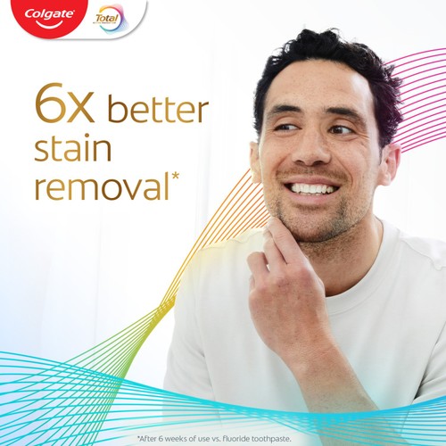 Colgate Total Active Prevention Advanced Teeth Whitening Toothpaste thumbnail 5