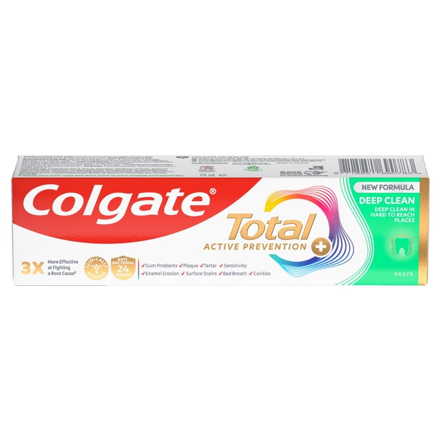 Colgate Total Active Prevention+ Deep Clean Toothpaste