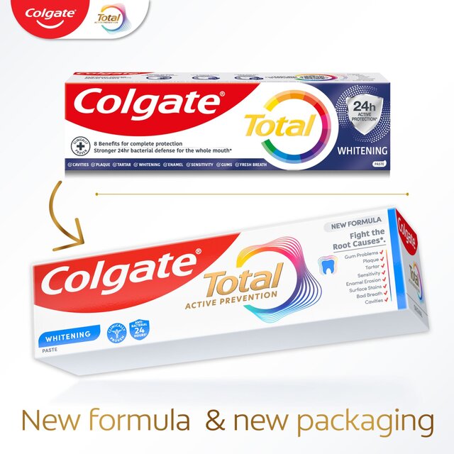 Colgate Total Active Prevention Teeth Whitening Toothpaste Pump thumbnail 6